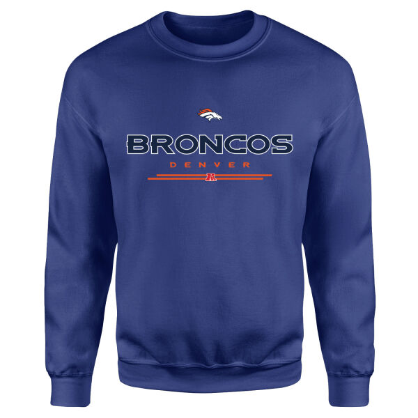 Denver Broncos AFC Sweatshirt M - İndigo Mavisi