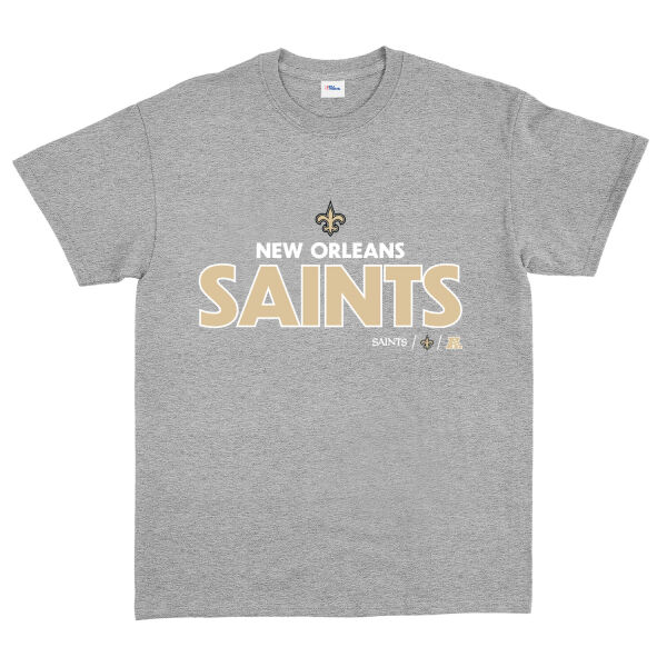 New Orleans Saints AFC Tişört L - Gri