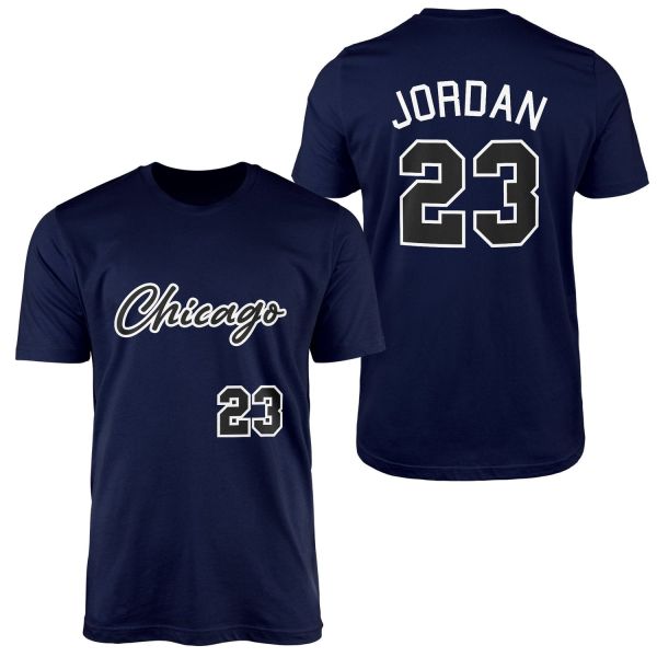 Michael Jordan 23 Forma Tişört L - İndigo Mavisi