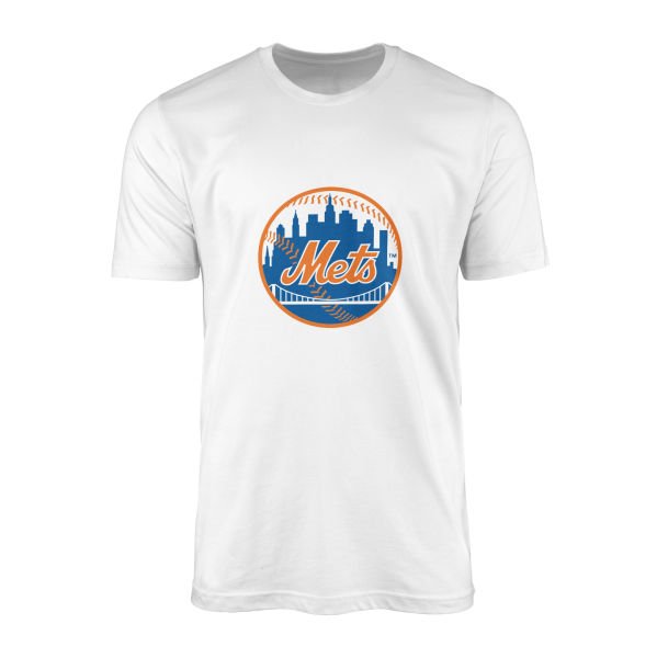 New York METS Baseball Tişört S - Beyaz