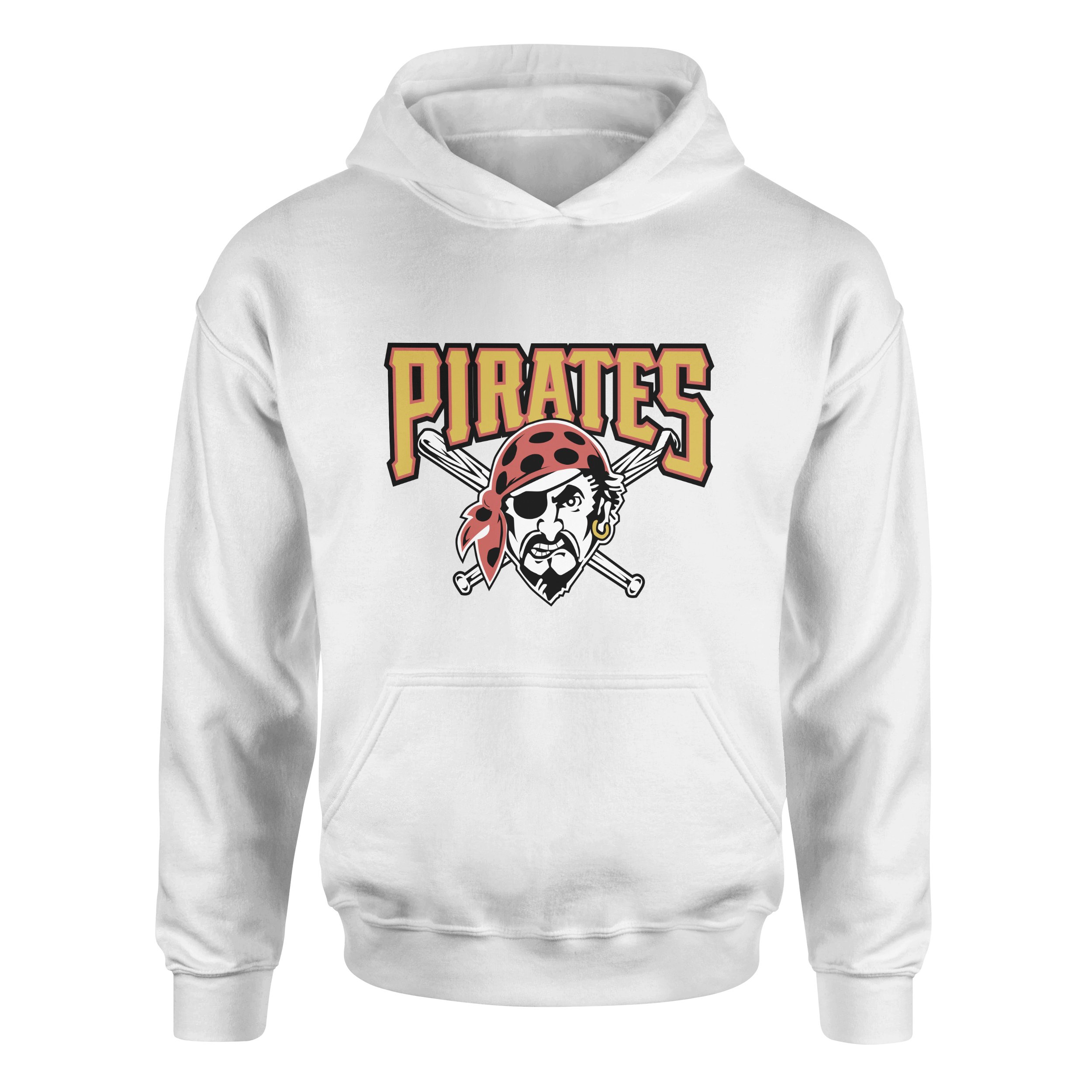 Pittsburgh Pirates | Vintage Hoodie XXL - Beyaz
