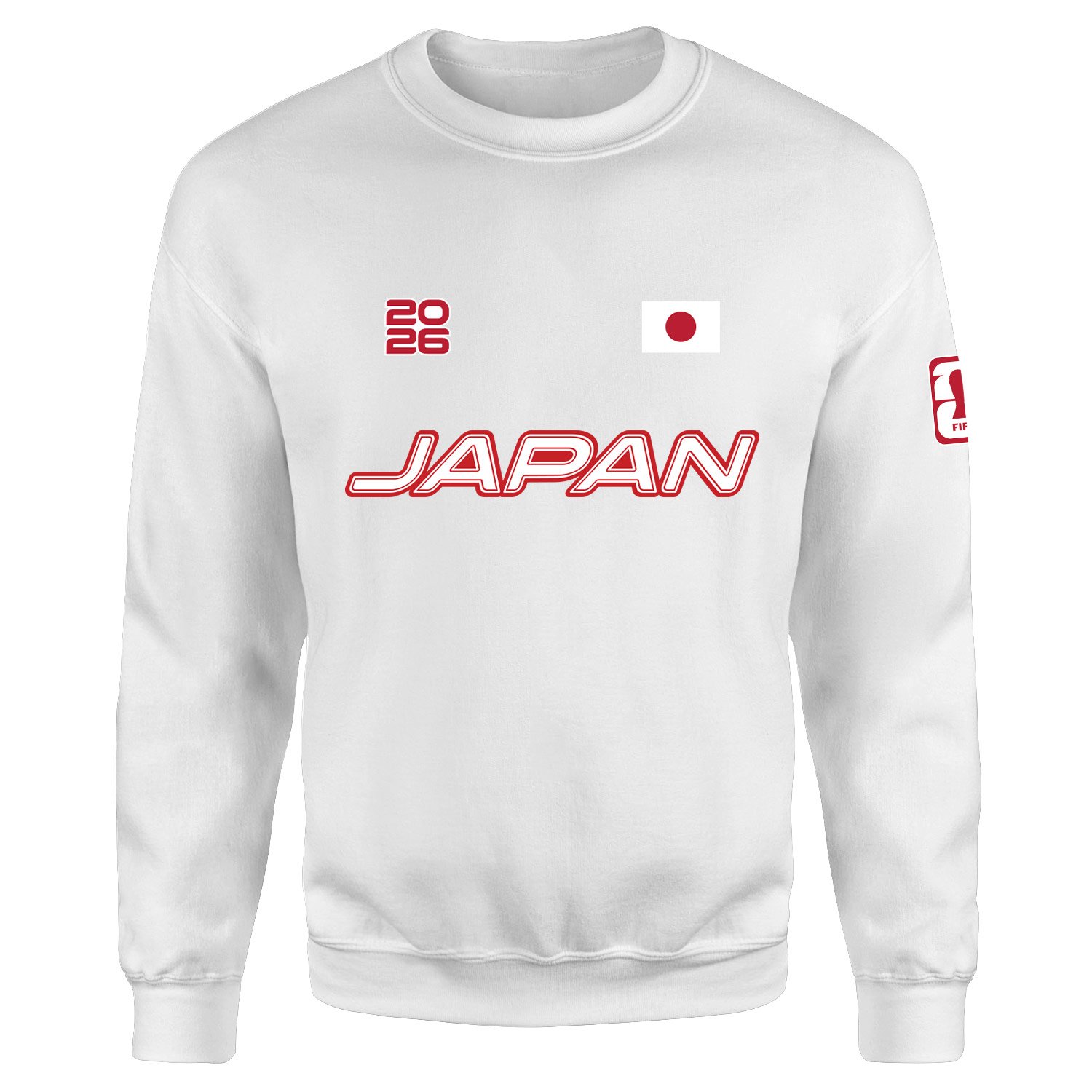 Japonya 2026 Sweatshirt XXL - Beyaz