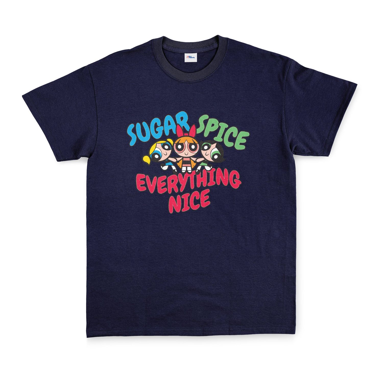 Sugar, Spice & Everything Nice Tişört XL - Lacivert