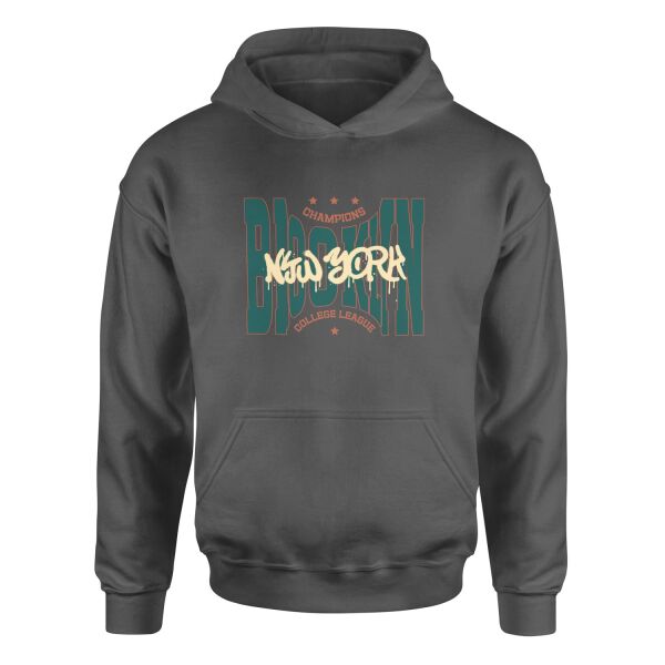 Brooklyn Bulged CCL Hoodie L - Füme