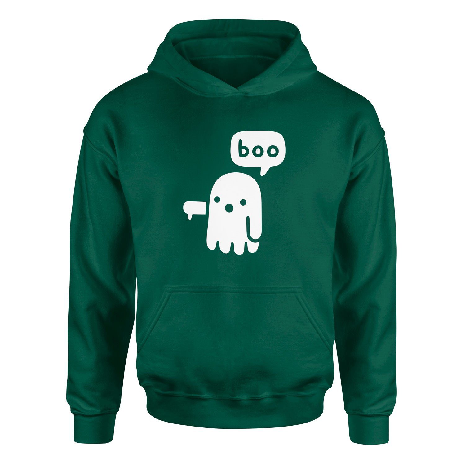 Boo! Hoodie L - Nefti Yeşili