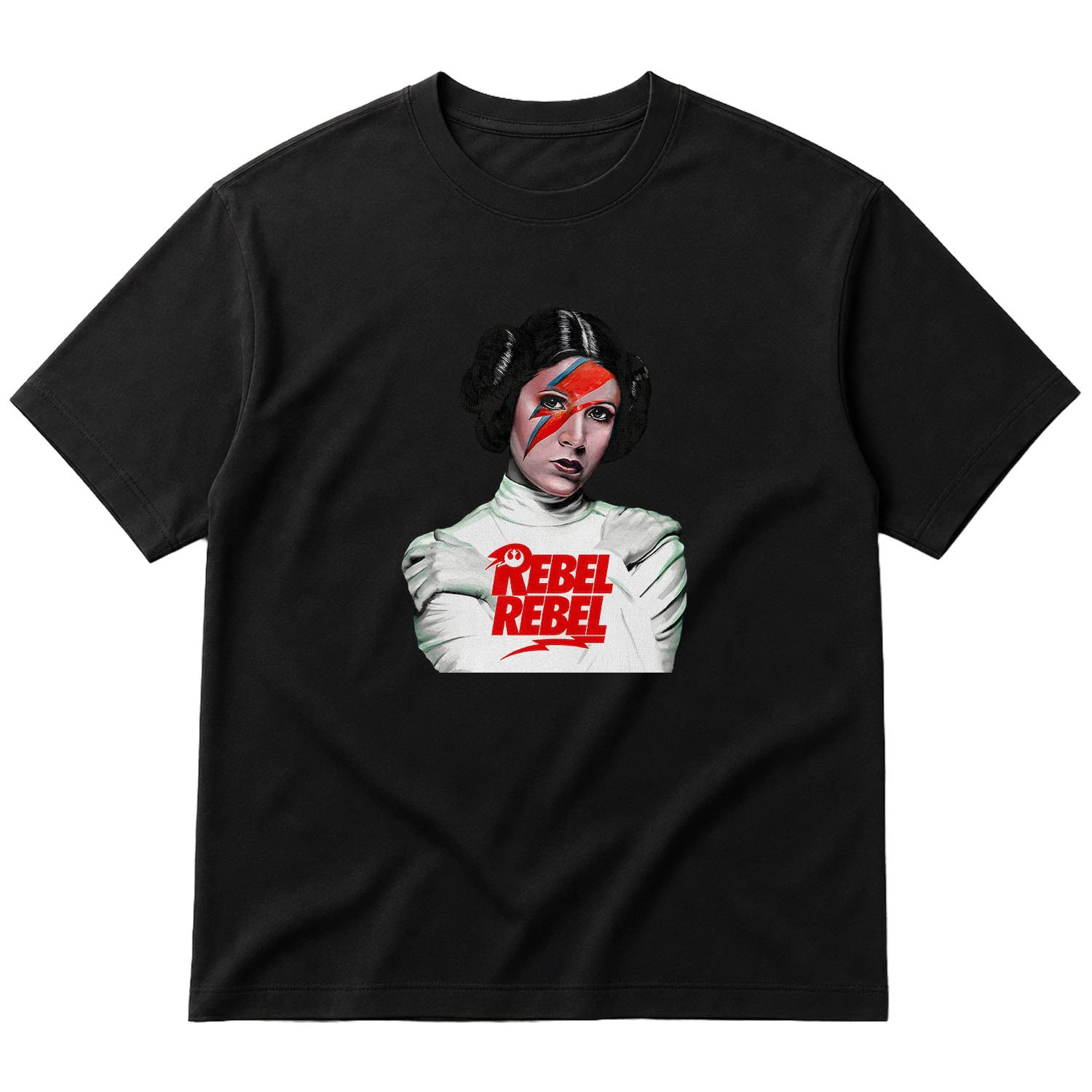 Rebel Rebel Oversize Tişört M - Siyah