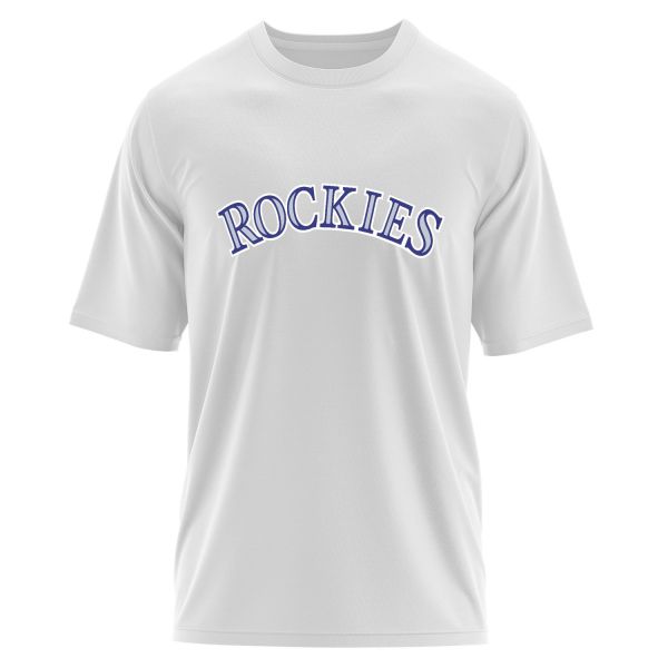 The Rockies Oversize Tişört L - Beyaz