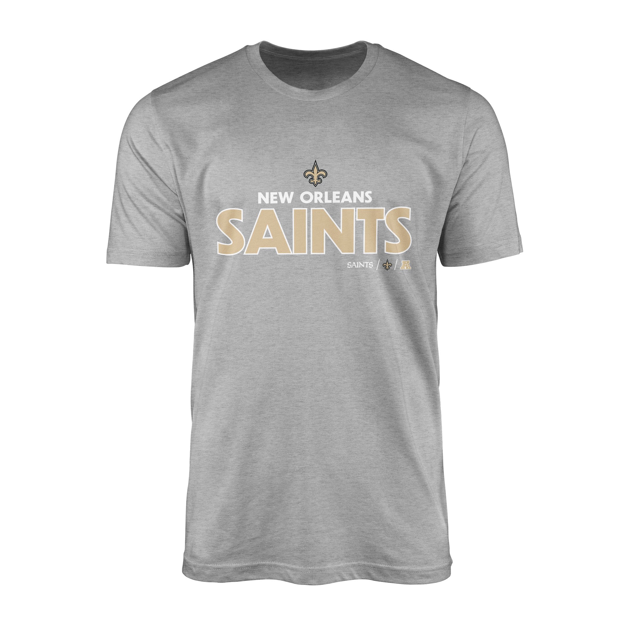 New Orleans Saints AFC Tişört XL - Gri
