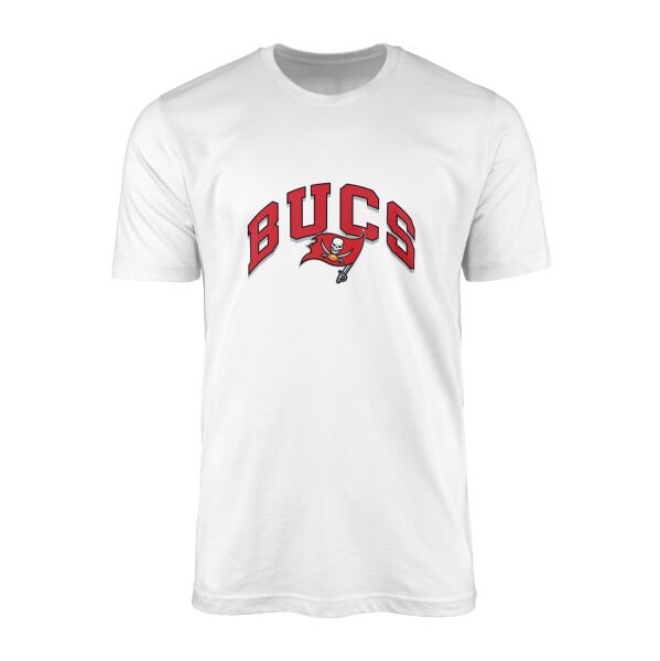 GO BUCS! Tampa Bay Buccaneers Tişört L - Beyaz