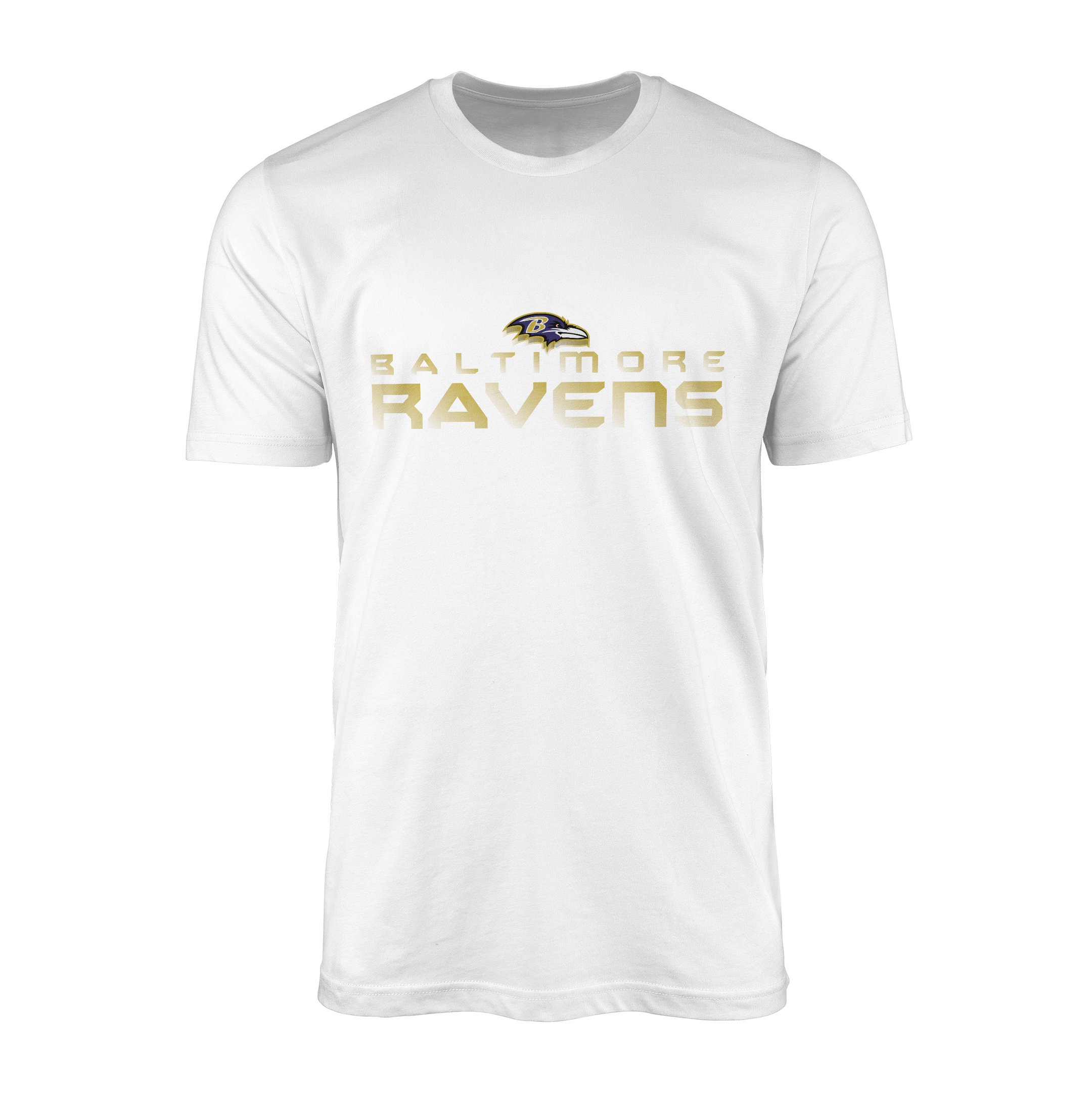 Baltimore Ravens Unleash the Ravens Tişört XL - Beyaz
