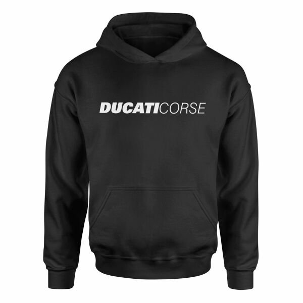 Ducati Corse Hoodie M - Siyah