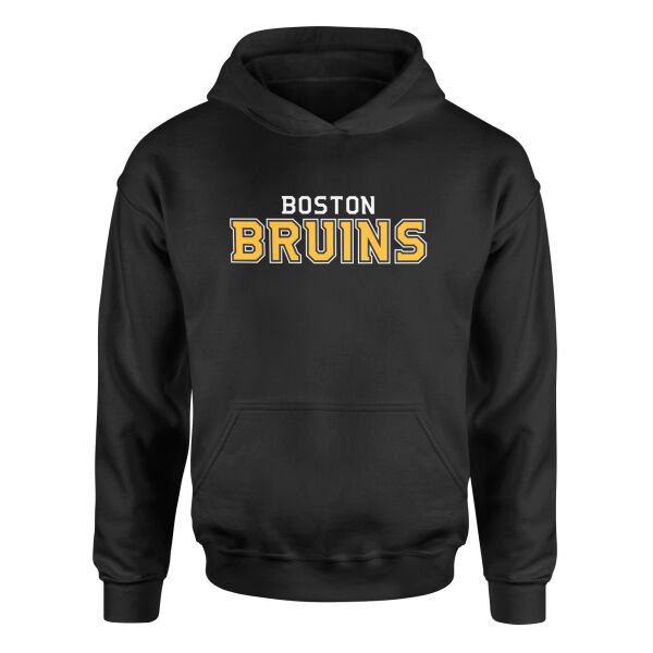Boston Bruins Hoodie L - Siyah