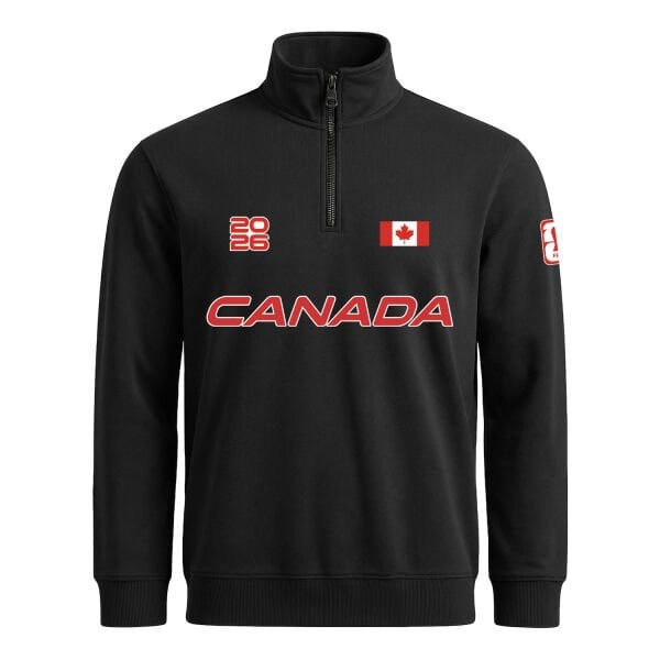 Kanada 2026 Yarım Fermuarlı Sweatshirt