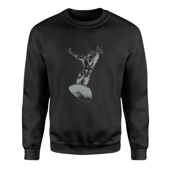 Silver S Sweatshirt M - Siyah