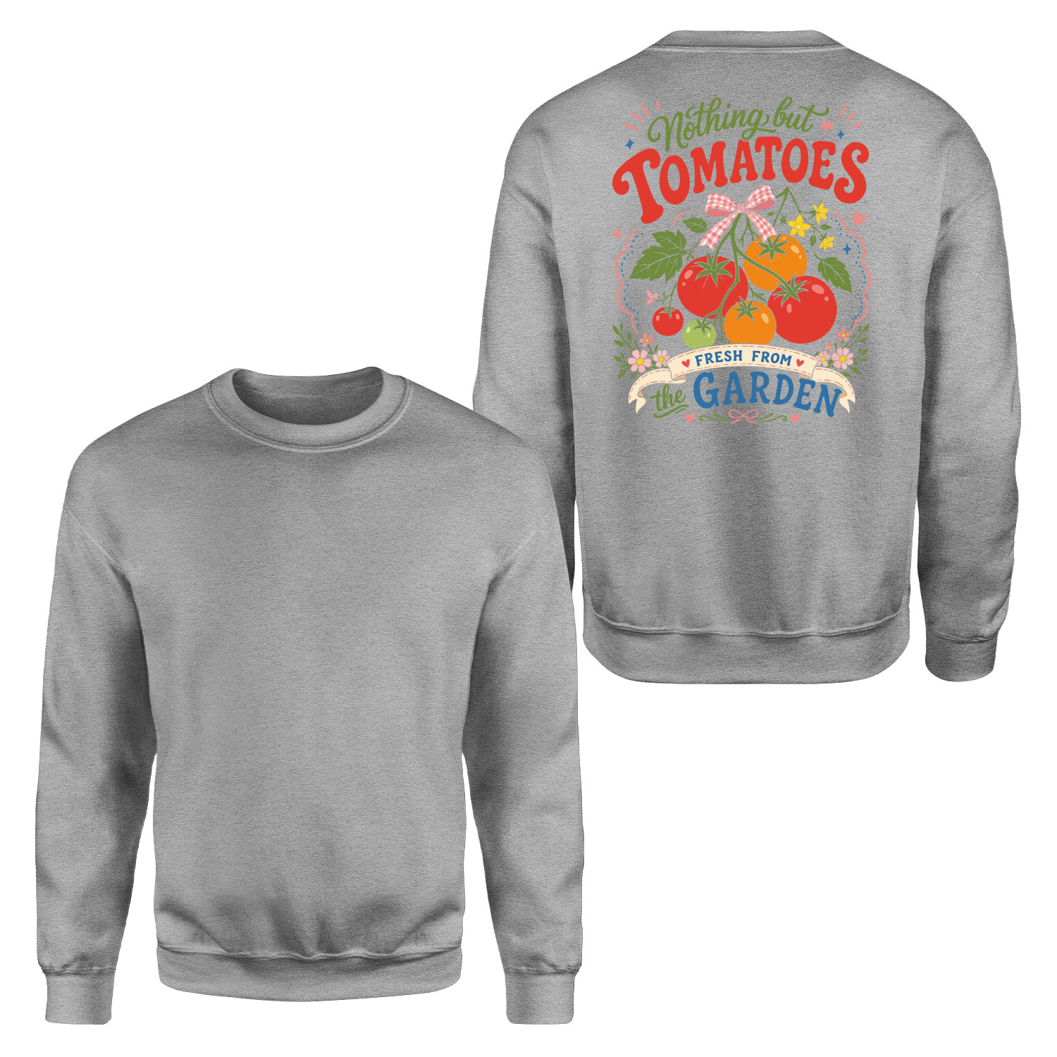 Fresh Tomatoes Sweatshirt XXL - Gri