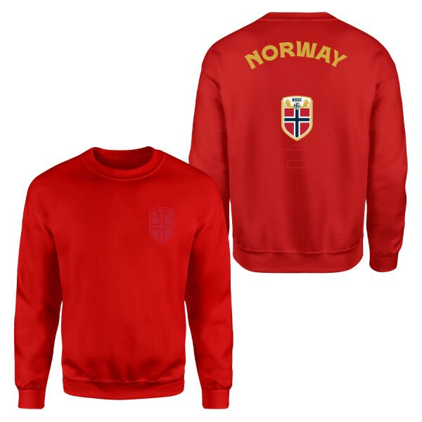 Norveç Dünya Kupası 2026 Sweatshirt S - Kırmızı