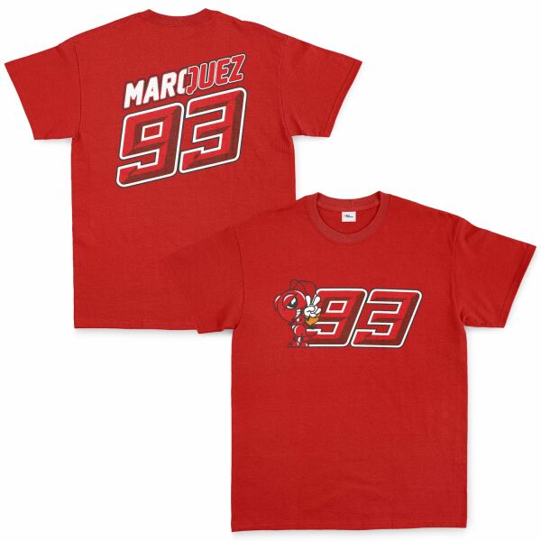 Marc Marquez 93 Tişört L - Kırmızı