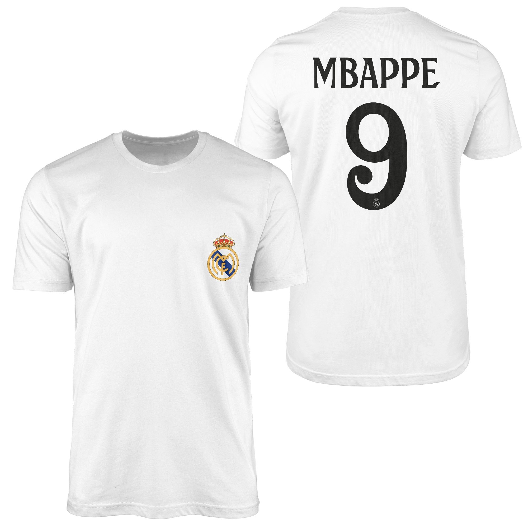 Kylian Mbappe Real Madrid Forma Tişört M - Beyaz | OUTLET