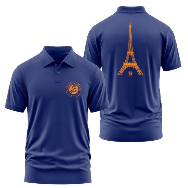 Roland Garros Paris Polo Tişört L - İndigo Mavisi | OUTLET