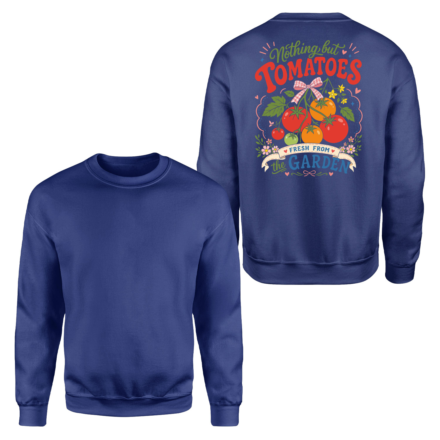 Fresh Tomatoes Sweatshirt S - İndigo Mavisi