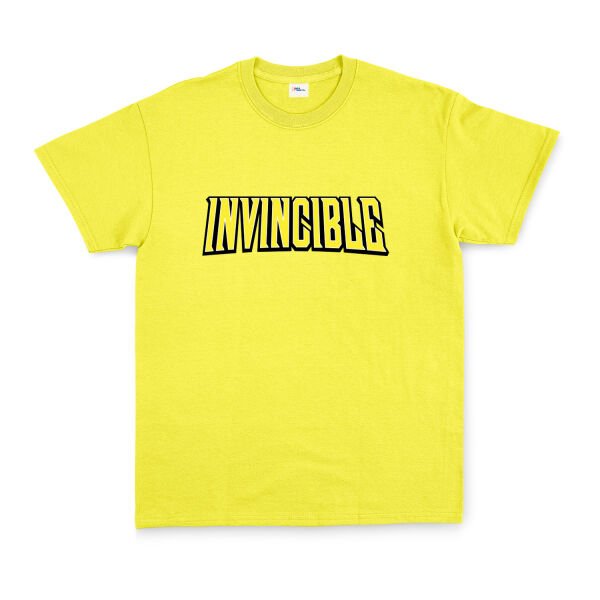 Invincible Tişört L - Sarı