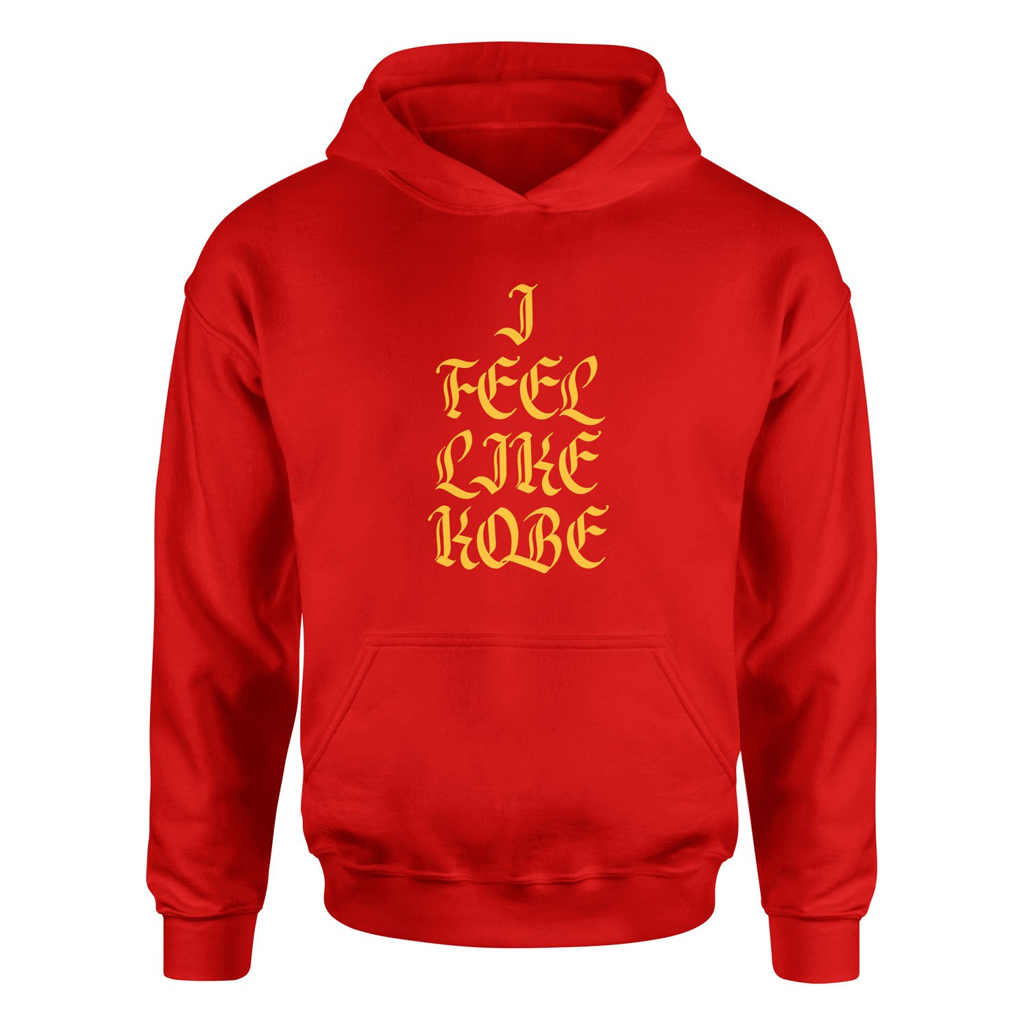 I FEEL LIKE KOBE Hoodie XXL - Kırmızı