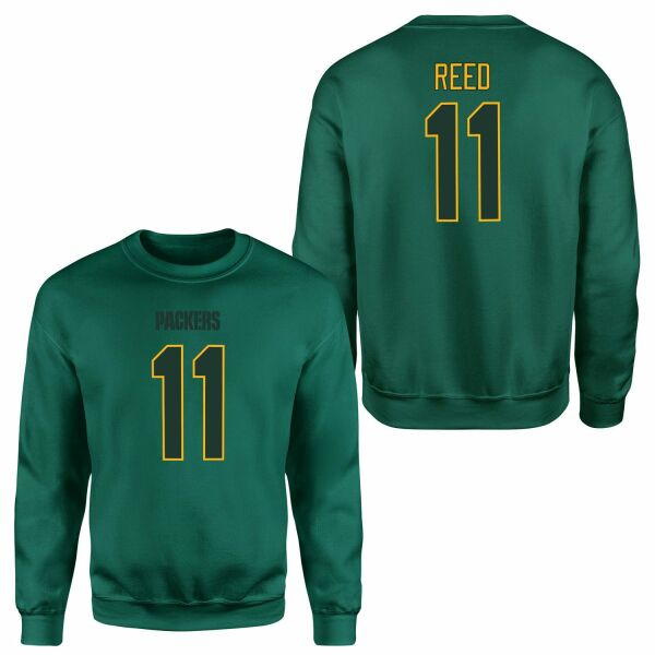 Jayden Reed Green Bay Packers Sweatshirt XXL - Nefti Yeşili