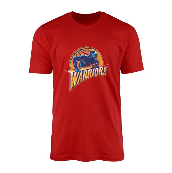 Warriors Retro Tişört S - Kırmızı