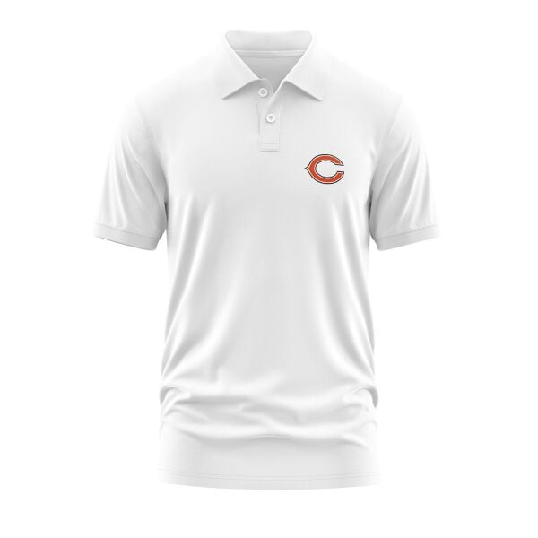 Chicago Bears Polo Tişört L - Beyaz | OUTLET