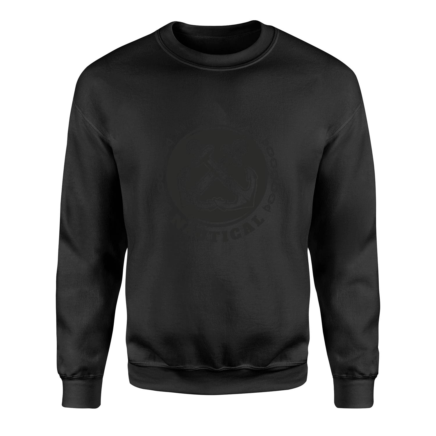 Anchors Aweigh Denizci Sweatshirt M - Siyah