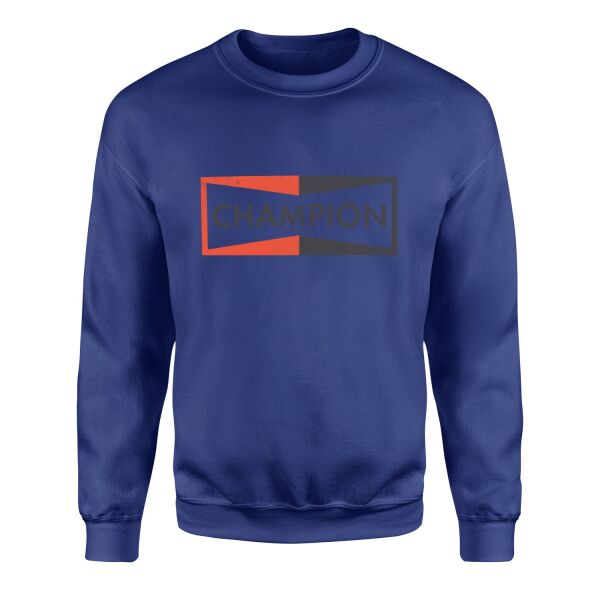 Champion Brad Pitt Sweatshirt S - İndigo Mavisi