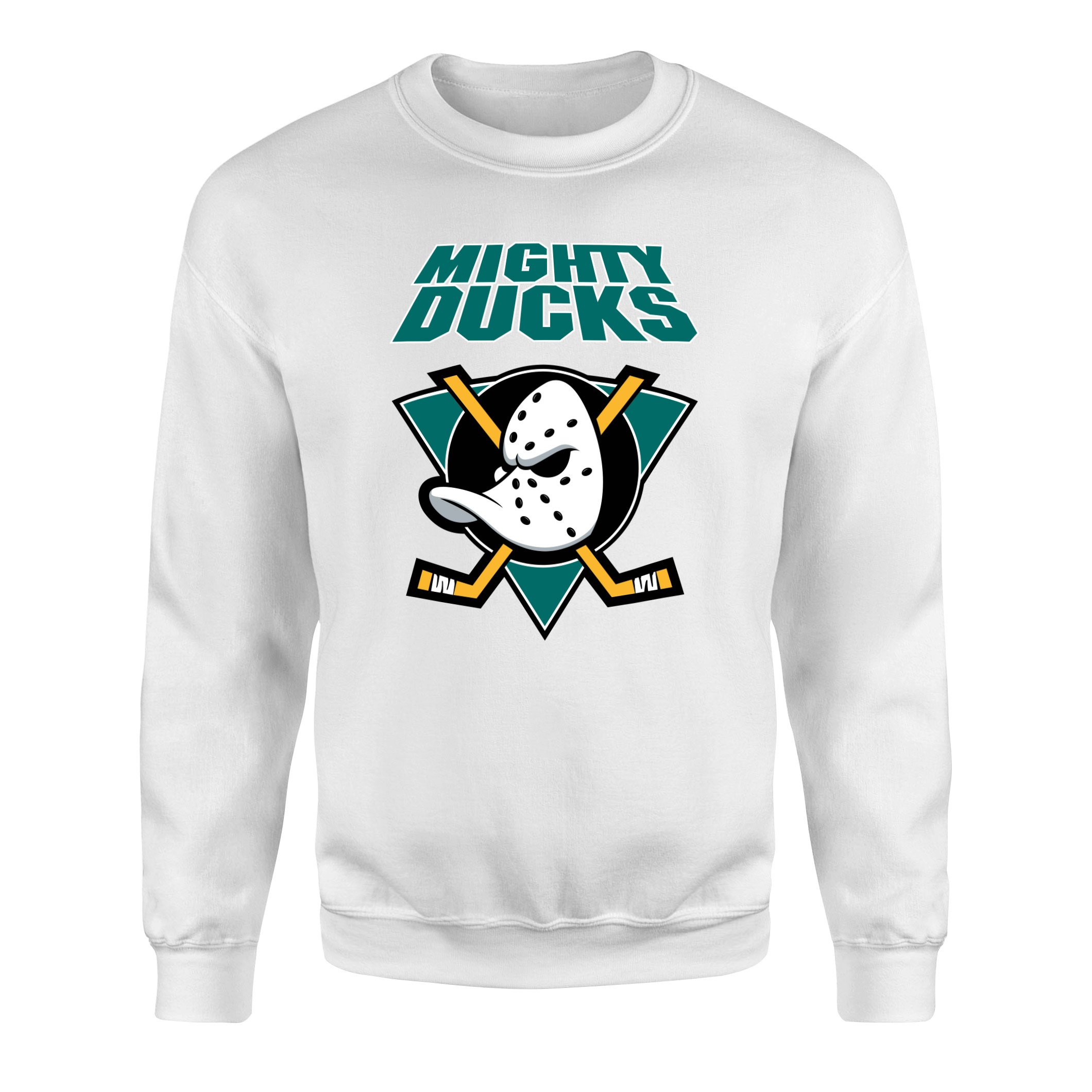 Mighty Ducks Retro Sweatshirt M - Beyaz