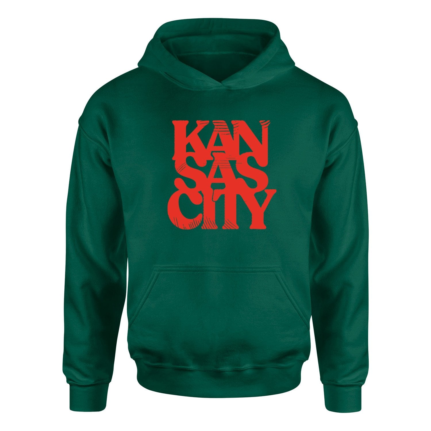 Kansas City Hoodie XXL - Nefti Yeşili