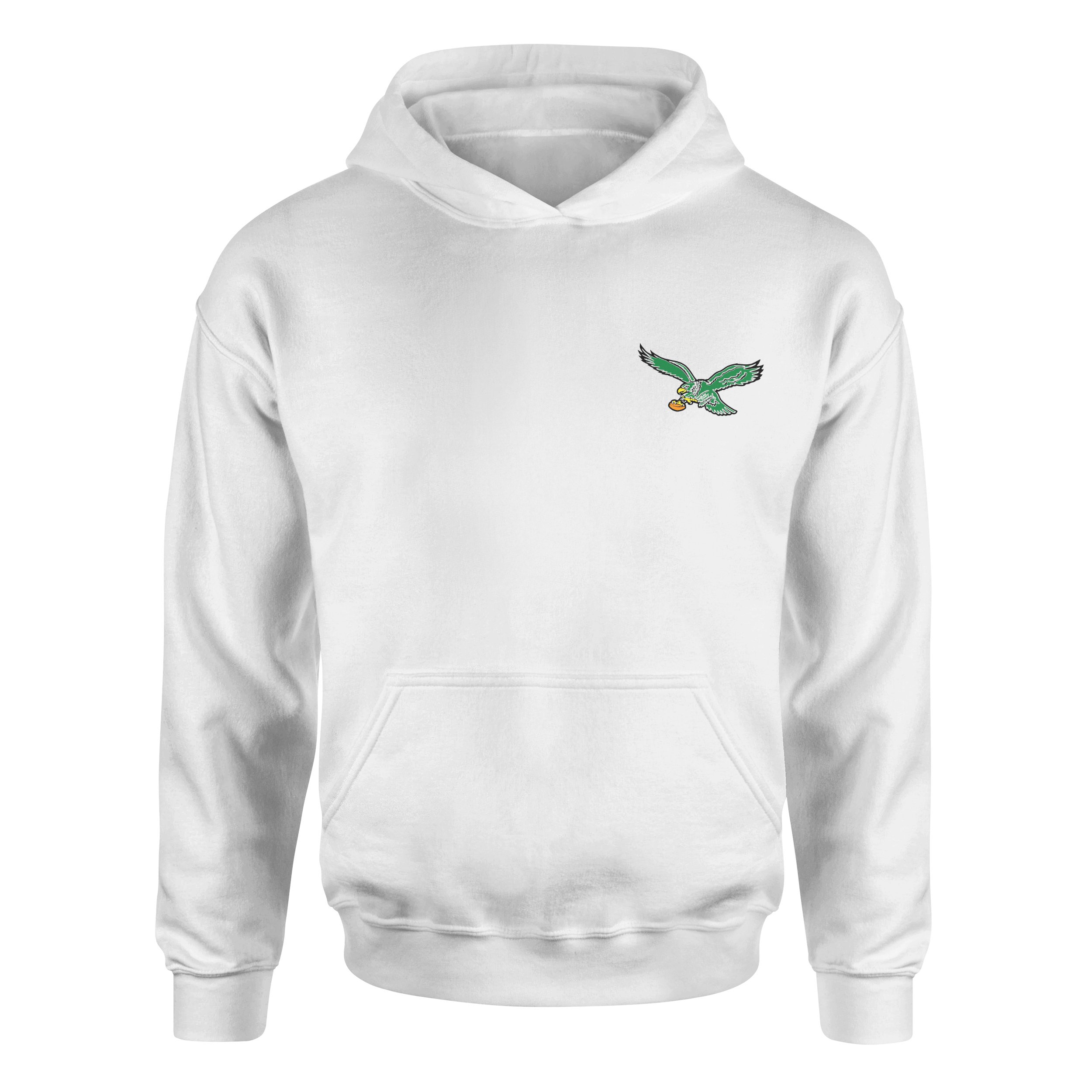 Philadelphia Eagles Retro L Hoodie XL - Beyaz