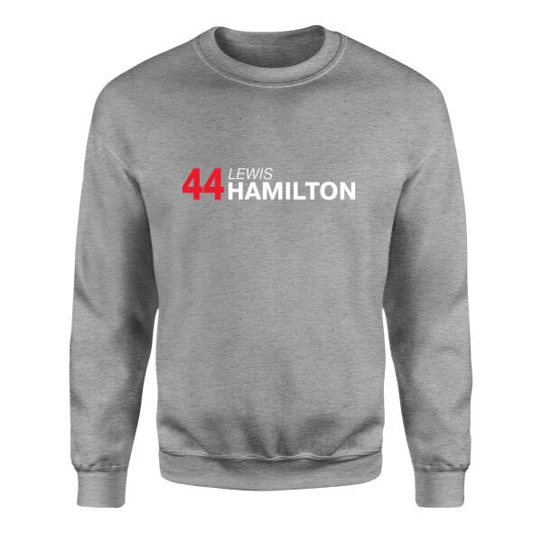 Lewis Hamilton 44 Sweatshirt XL - Gri