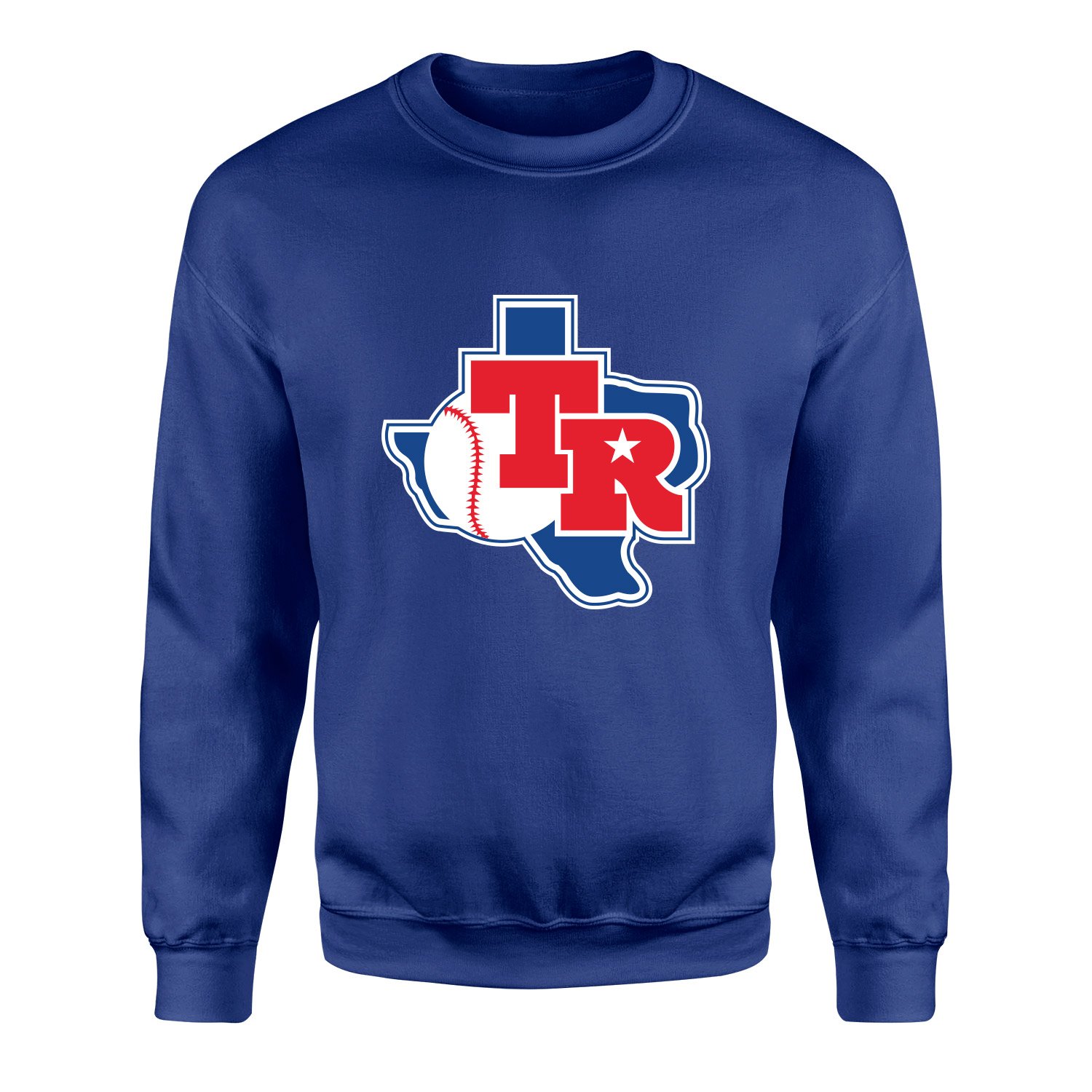 Texas Rangers TX Sweatshirt L - İndigo Mavisi