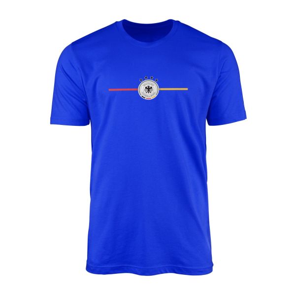 Almanya W Tişört M - Mavi