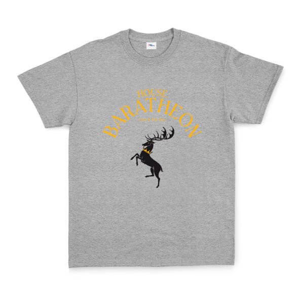 House Baratheon Tişört XL - Gri