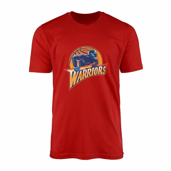 Warriors Retro Tişört L - Kırmızı