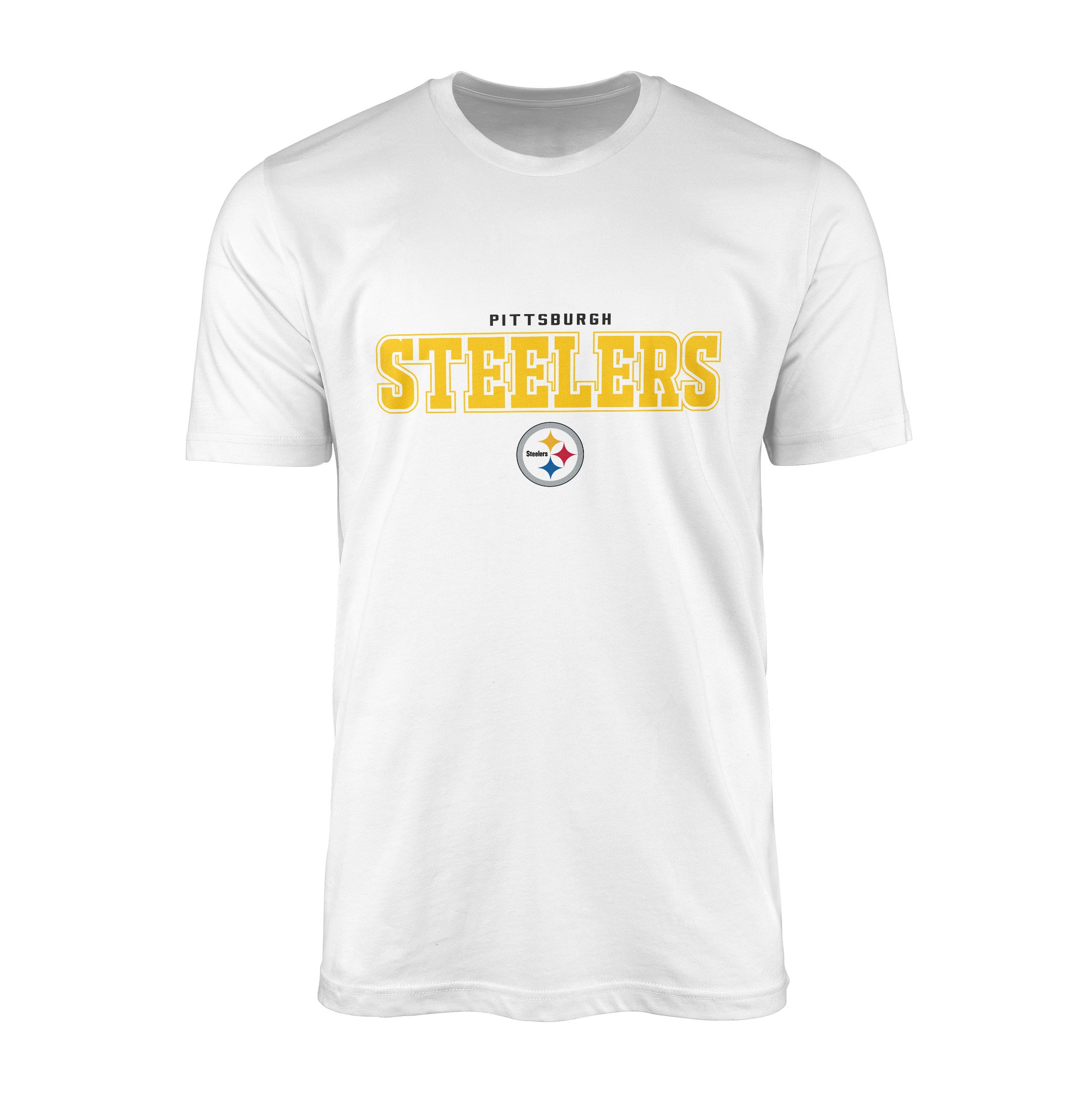 Pittsburgh Steelers B Tişört S - Beyaz