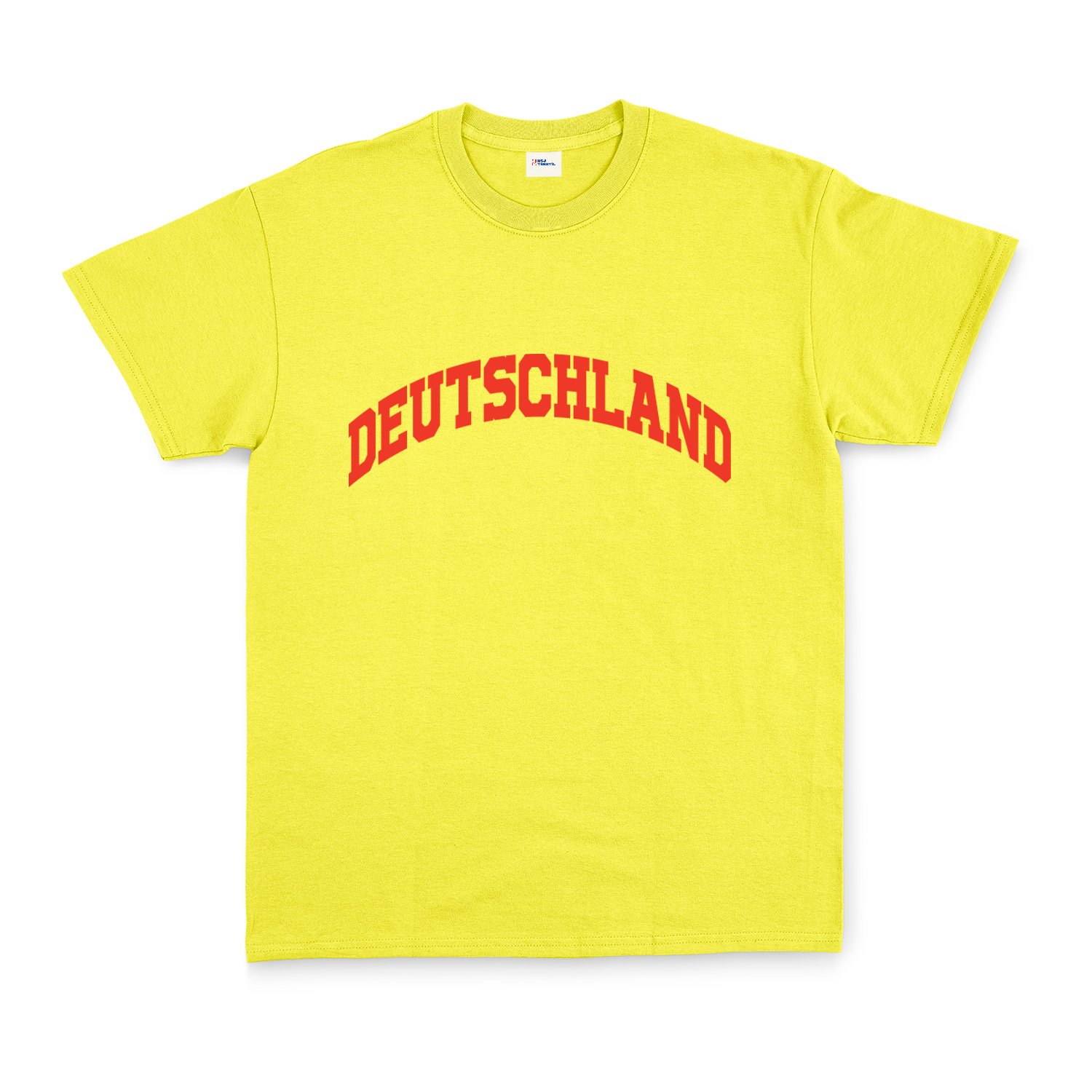 Deutschland Tişört S - Sarı