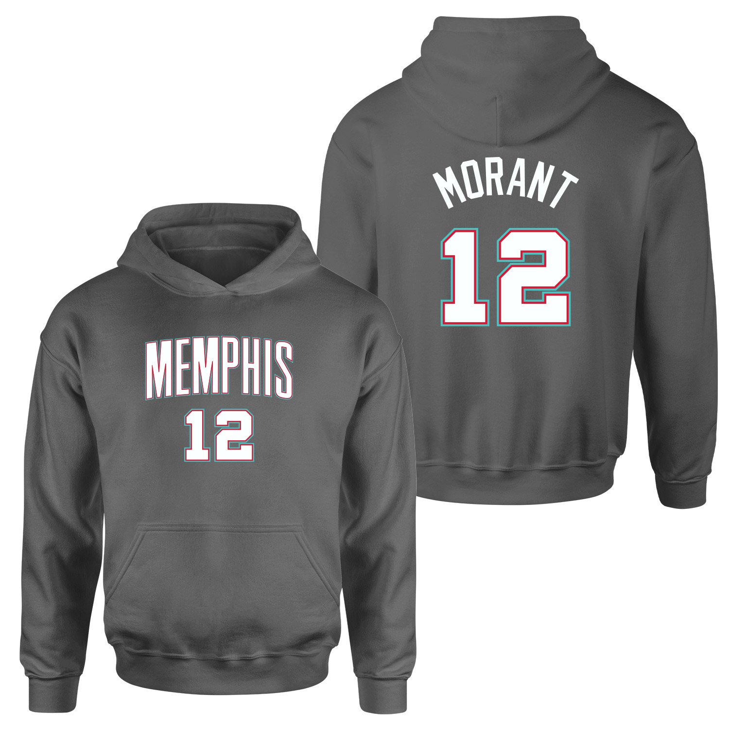 Ja Morant Memphis Forma Hoodie XL - Füme