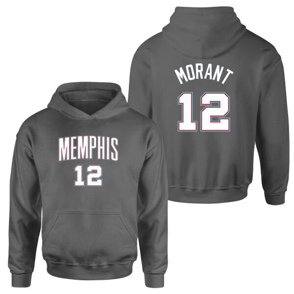 Ja Morant Memphis Forma Hoodie XL - Füme
