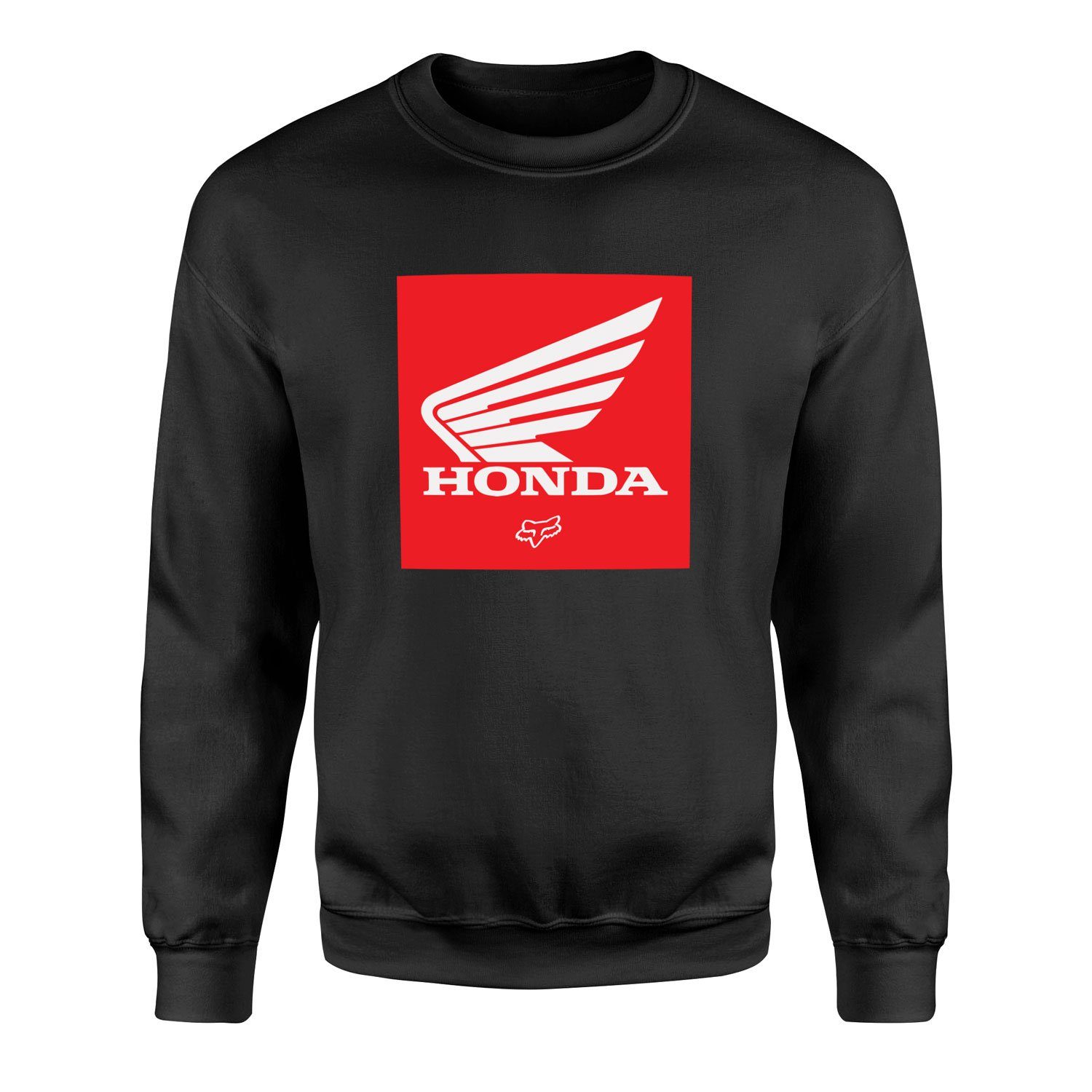 Honda X FOX Sweatshirt S - Siyah