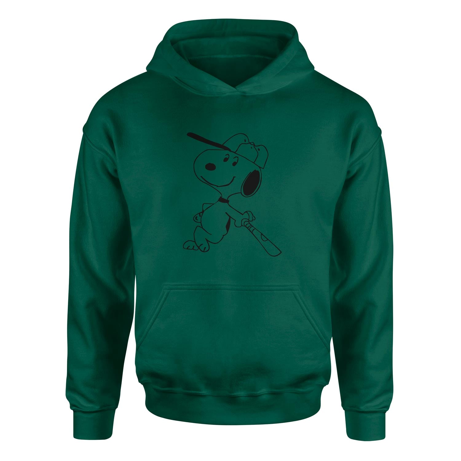 Snoopy Hoodie M - Nefti Yeşili