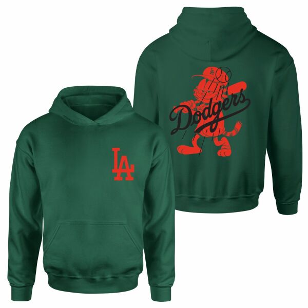 LA Dodgers x GRFLD Hoodie M - Nefti Yeşili