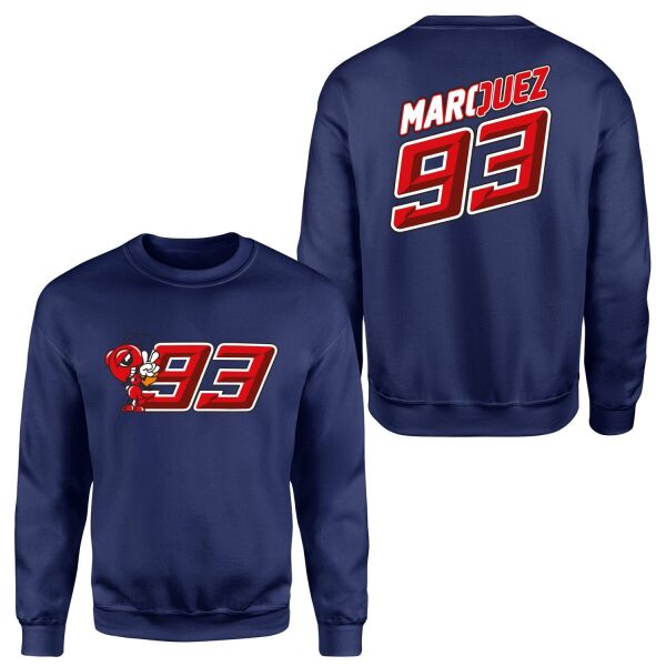 Marc Marquez 93 Sweatshirt L - Lacivert