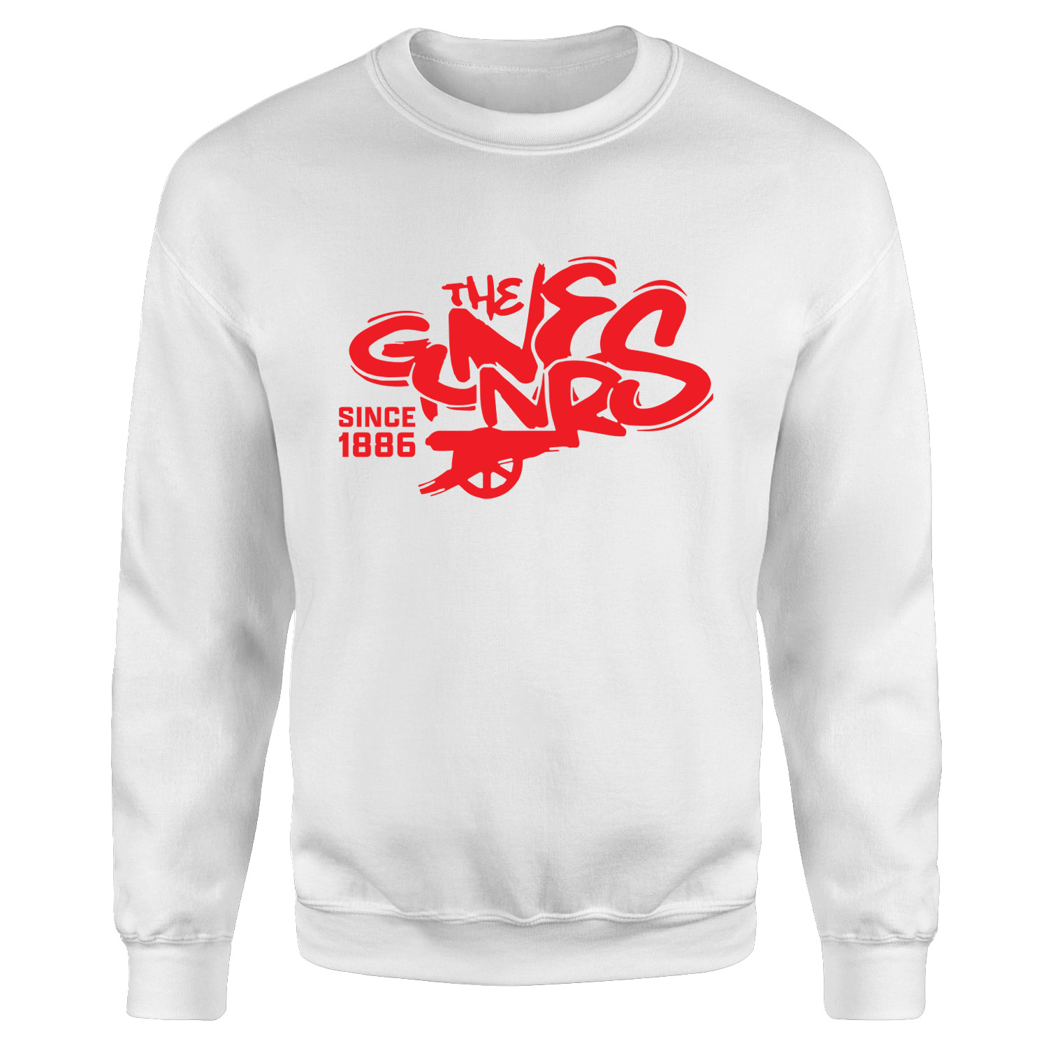 The Gunners Sweatshirt L - Beyaz