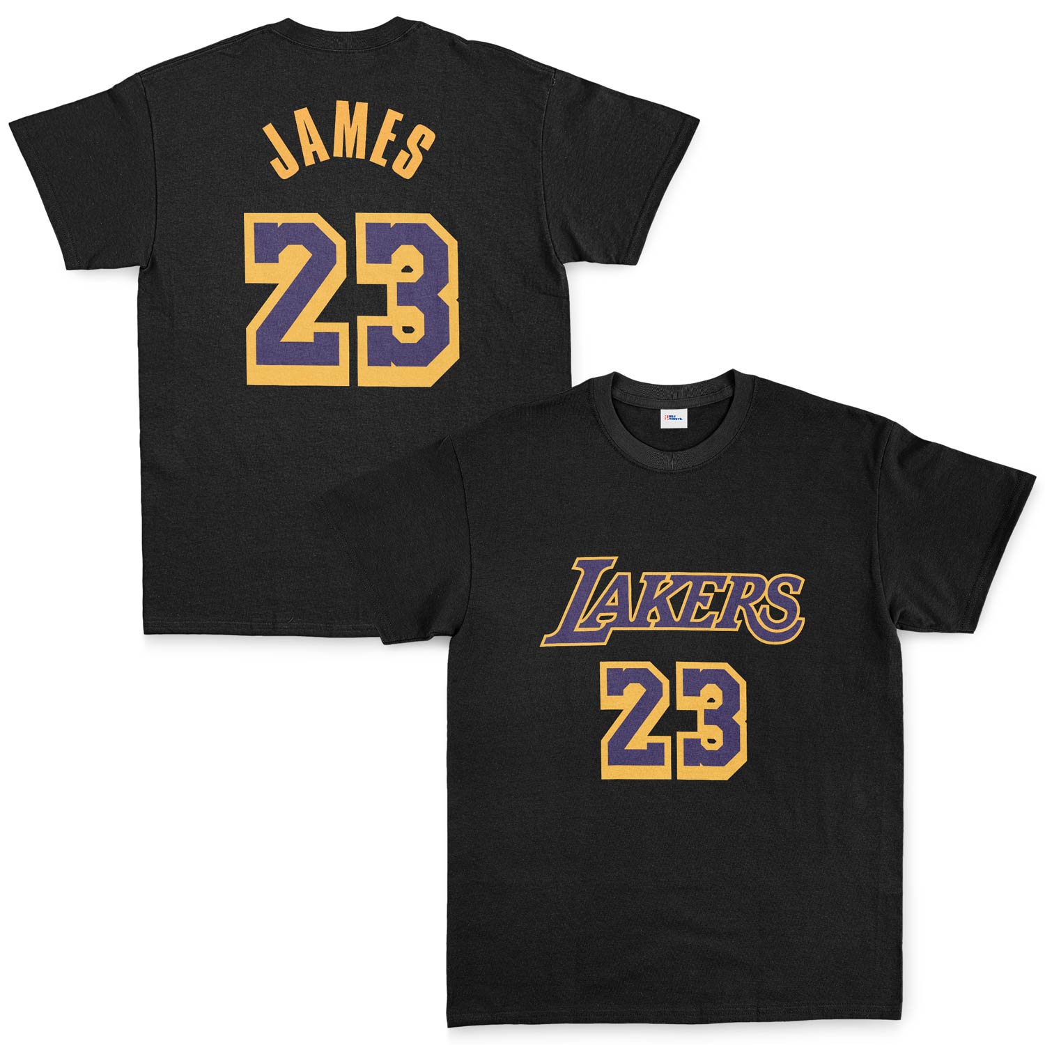 LeBron James 23 Lakers Tişört S - Siyah