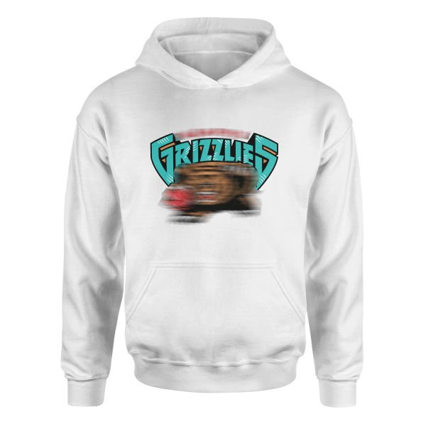 GRIZZLIES Retro Hoodie XXL - Beyaz